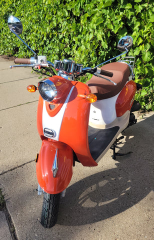 2023 Wolf Brand Scooter - Islander 50cc - Orange